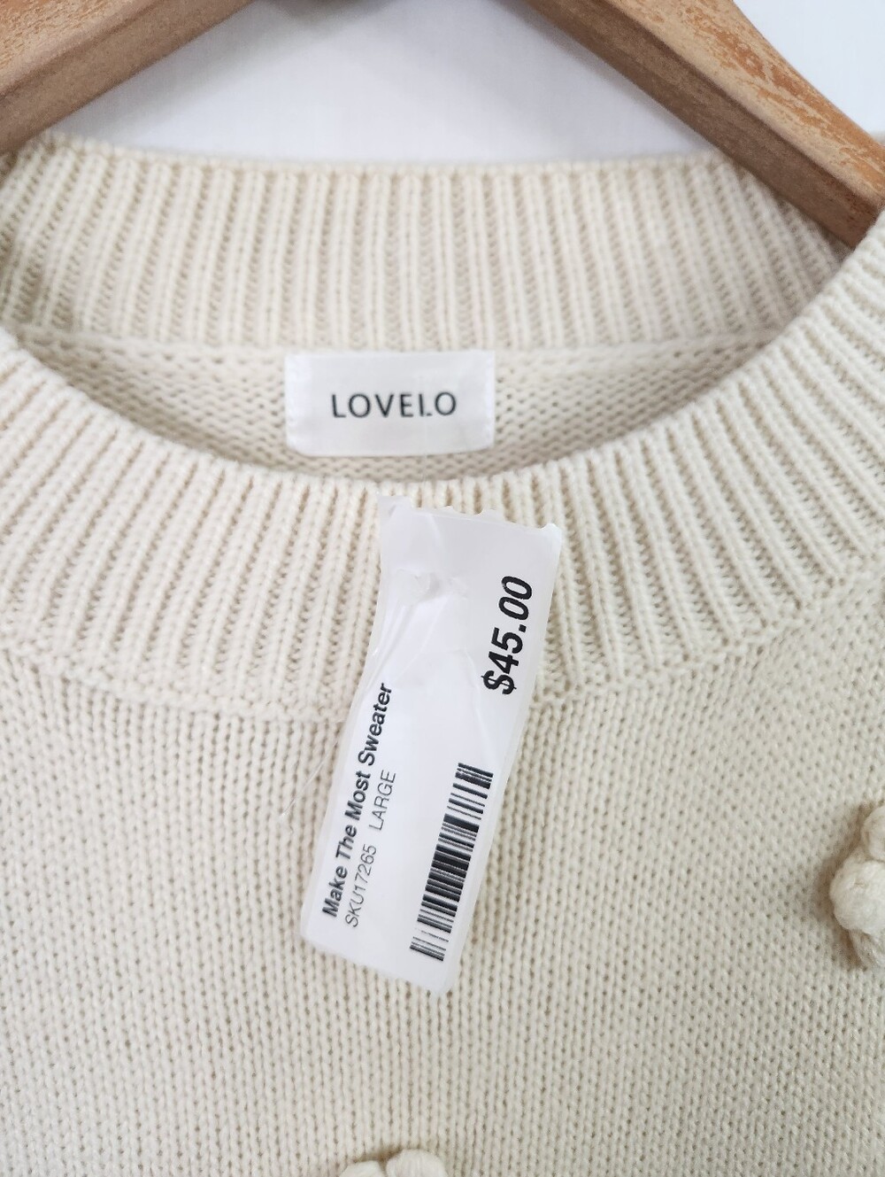 Lovelo 3D Floral Sweater - Picture 5 of 6